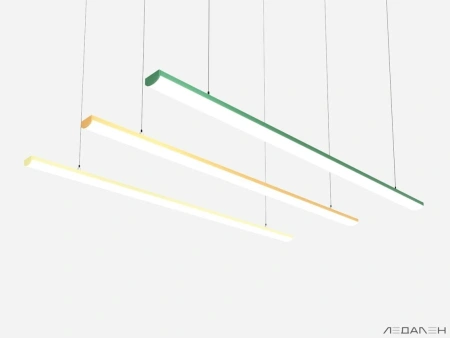 Купить линейный светильник подвесной linear p1228 5000k 32w 2500mm с доставкой