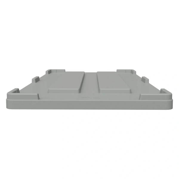 Крышка пластиковая 1215x815x75 мм светло-серая для большого контейнера iBOX 11.602