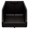 Складской лоток Logic Store 500х300х250 мм чёрный ЭКО с отверстиями для перегородок N2 (12.407.2)