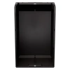 Складской лоток Logic Store 500х300х200 мм чёрный ЭКО с отверстиями для перегородок N2 (12.406.2)