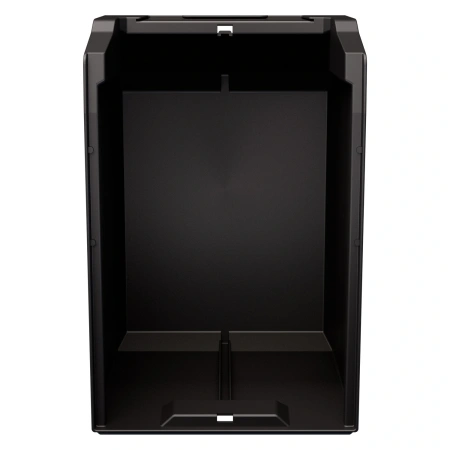 Складской лоток Logic Store 350x225x200 мм чёрный ЭКО с отверстиями для продольной перегородки