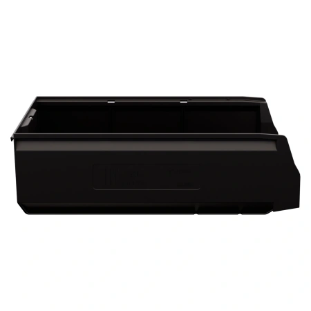 Складской лоток Logic Store 500х225х150 мм чёрный ЭКО с отверстиями для перегородок N1 (12.405.1)