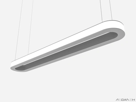 Купить овальный светильник ovale buco side 5000k 57w с доставкой