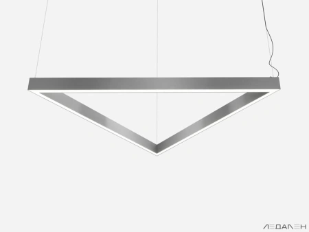 Купить треугольный светильник triangolo 3000k 69w с доставкой