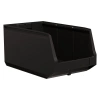 Складской лоток Logic Store 500х300х250 мм чёрный ЭКО с отверстиями для перегородок N1 (12.407.1)