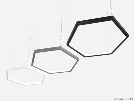 Купить шестиугольный светильник hexagon dentro 6000k 216w с доставкой