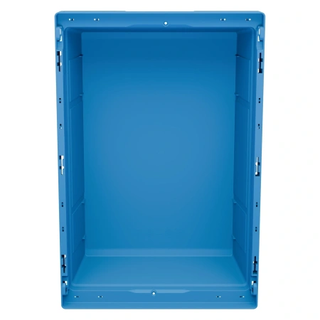 Вкладываемый контейнер INSTORE KV-6417 600x400x172 мм голубой со сплошным дном
