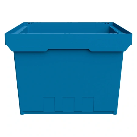 Вкладываемый контейнер INSTORE KVR-6442 600x400x435 мм голубой с усиленным дном
