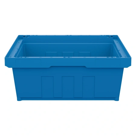 Вкладываемый контейнер INSTORE KVR-6422 600x400x235 мм голубой с усиленным дном