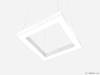 Купить квадратный светильник quadro foro 3000k 52w с доставкой