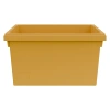 Вкладываемый контейнер INSTORE KV-6432 600x400x325 мм жёлтый с усиленным дном