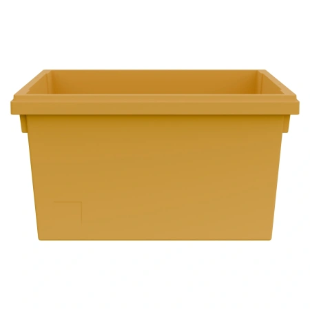 Вкладываемый контейнер INSTORE KV-6432 600x400x325 мм жёлтый с усиленным дном