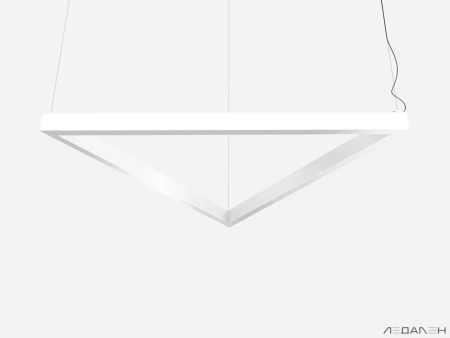 Купить треугольный светильник triangolo side 6000k 39w с доставкой