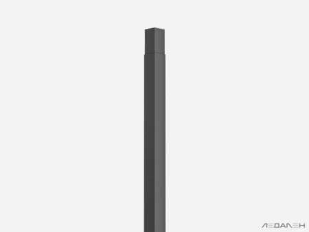 Купить опора освещения квадратная square s120 4000mm с доставкой