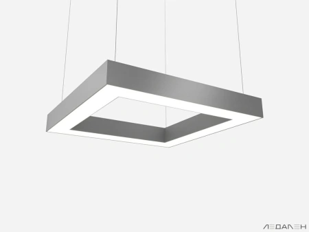 Купить квадратный светильник quadro foro 3000k 52w с доставкой