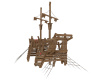 Игровой комплекс ARTWOOD «Корабль Виктория» с мачтами