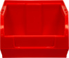 Ящик сплошной 170×105×75 мм, объем 1.34 л., арт.: 5001, красный, код: 10034