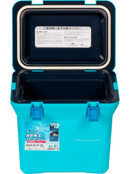 Изотермический контейнер 7л. с плечевым ремнем синий, код: 29601