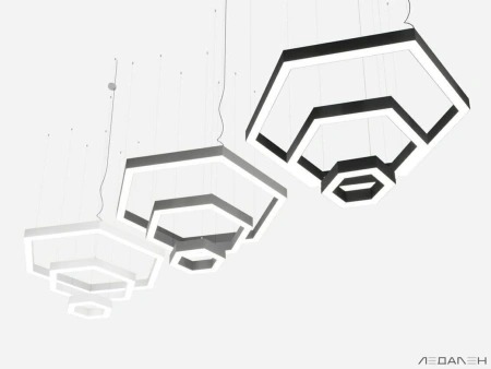 Купить шестиугольный светильник hexagon trio 5000k 198w с доставкой