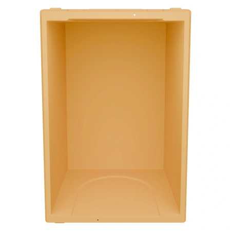 Вкладываемый контейнер INSTORE KV-6432 600x400x325 мм жёлтый с усиленным дном