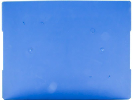 Ящик сплошной 400×300×265 мм, объем 30 л., арт.: SPKM 4325-1, синий, код: 21815