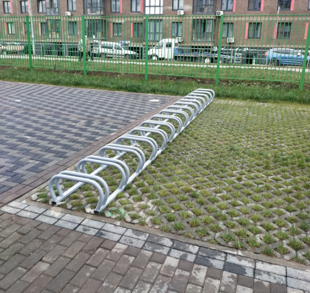 Велопарковка VELO-37 7 мест цинкование