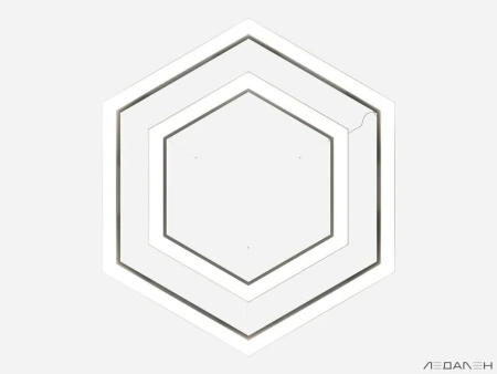 Купить шестиугольный светильник hexagon duo 6000k 78w с доставкой