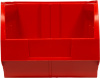 Ящик сплошной 500×310×250 мм, объем 38.75 л., арт.: 5006, красный, код: 10044