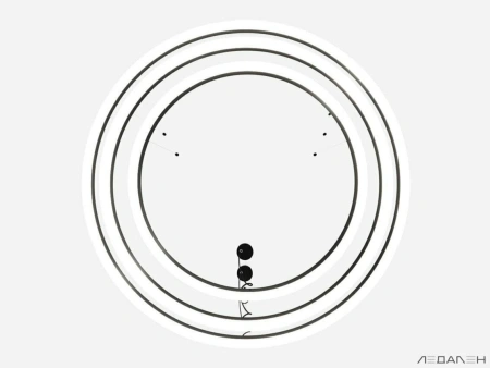 Купить светильник кольцо ring trio 5000k 324w с доставкой