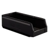 Складской лоток Logic Store 500х225х150 мм чёрный ЭКО с отверстиями для перегородок N1 (12.405.1)