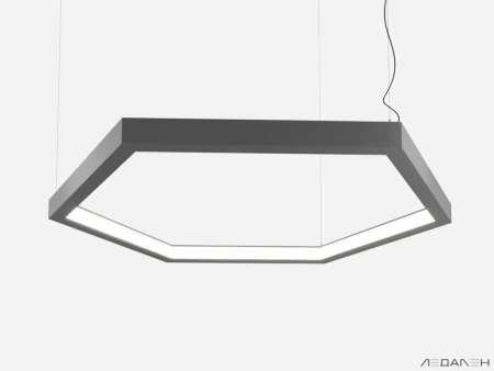 Купить шестиугольный светильник hexagon dentro 6000k 216w с доставкой