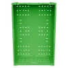 Складной ящик FC-6422 600х400х220 мм салатовый перфорированный