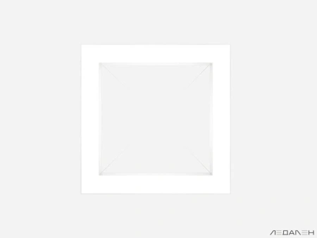 Купить квадратный светильник quadro foro 3000k 52w с доставкой