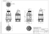 Колодец КС-7 H2695 мм, с пригрузочной камерой, без крышки