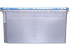Ящик с крышкой п/э 600х400х315 сплошной, гладкое дно, морозостойкий Safe PRO, код: 33150