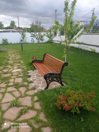 Скамейка чугунная «Новый Парк» 3,0 м (3 опоры)