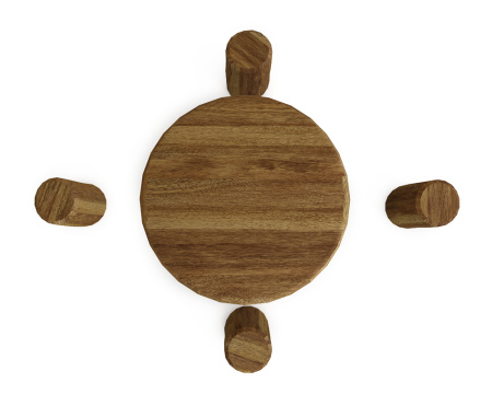 Стол с пеньками HARDWOOD «Лесной»