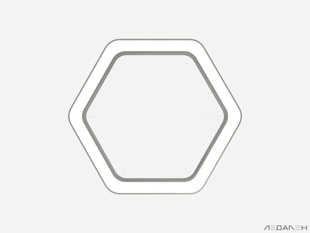 Купить шестиугольный светильник otto lusso 3000k 111w с доставкой