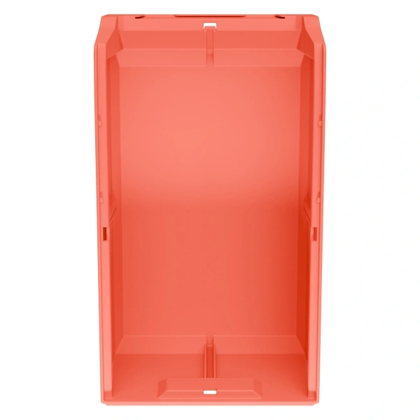 Складской лоток Logic Store 400x225x150 мм красный с наклейкой 50x70 мм сбоку