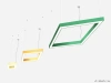 Купить ромбообразный светильник rombo 5000k 72w с доставкой
