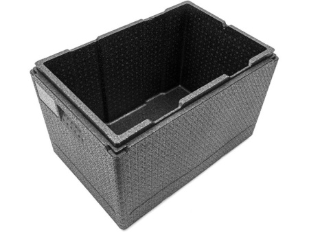 Термоконтейнер 600х400х400 60л. с крышкой, плотность 55 цв., арт. STP 60 PRO, код: 28564