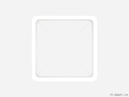 Купить квадратный светильник quadro fossa 5000k 38w с доставкой