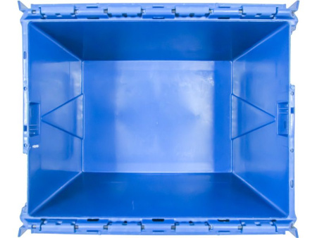 Ящик сплошной 400×300×265 мм, объем 30 л., арт.: SPKM 4325-1, синий, код: 21815