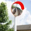 Зеркало дорожное сферическое с козырьком ЗС-600