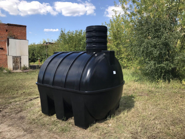 Подземная емкость D 5000 литров (черный)