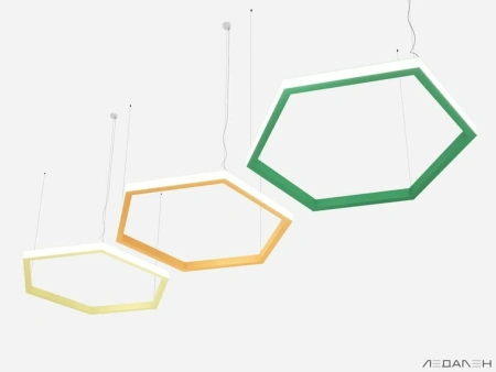 Купить шестиугольный светильник hexagon side 5000k 216w с доставкой