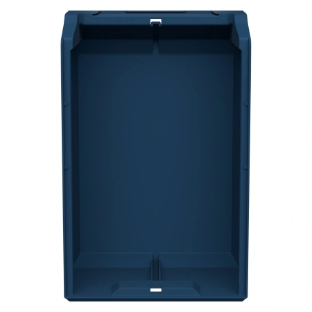 Складской лоток Logic Store 350x225x150 мм синий индиго с отверстиями для продольной перегородки
