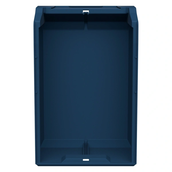 Складской лоток Logic Store 350x225x150 мм синий индиго с отверстиями для продольной перегородки