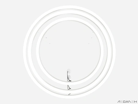 Купить светильник кольцо ring trio 5000k 324w с доставкой