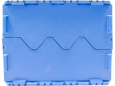 Ящик сплошной 400×300×265 мм, объем 30 л., арт.: SPKM 4325-1, синий, код: 21815
